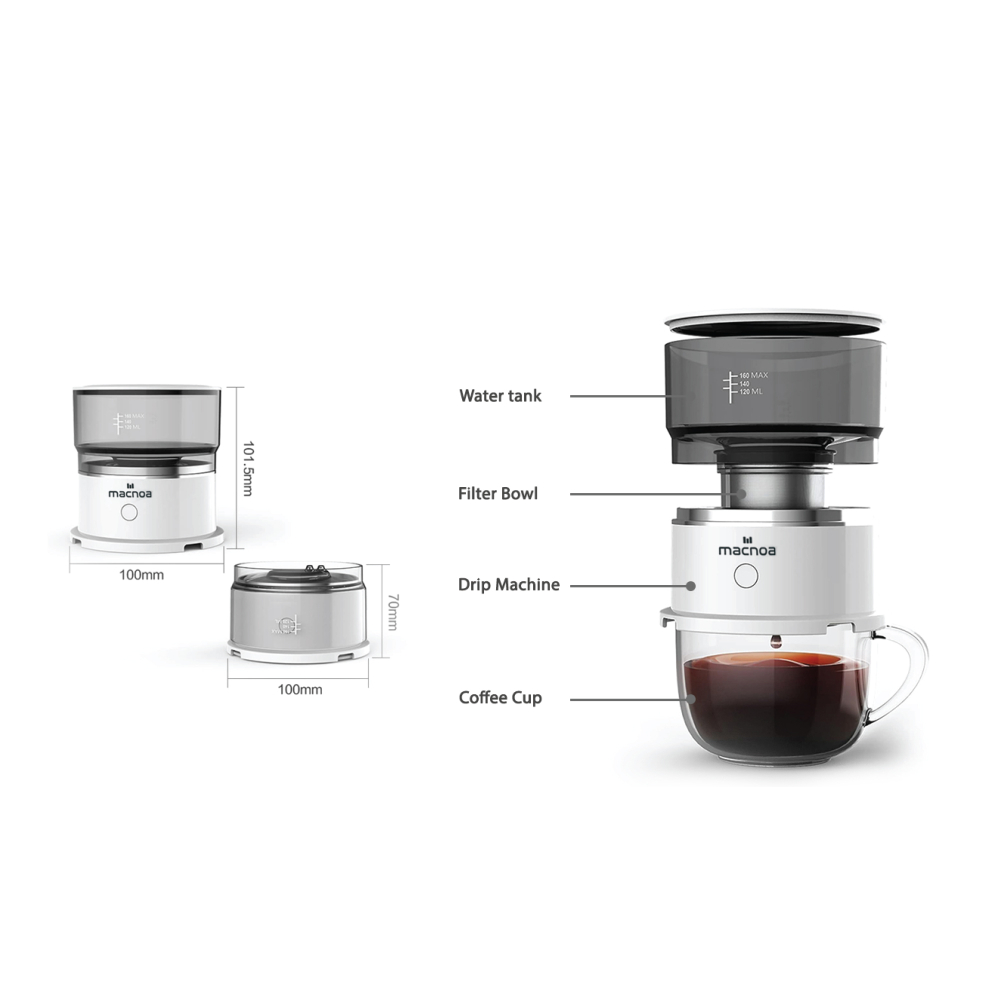 Macnoa Drip Coffee Maker Macnoa Drip Coffee Maker