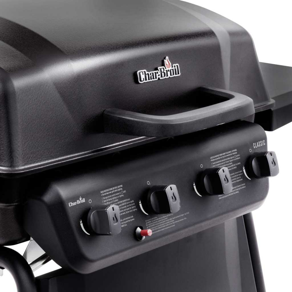 CHARBROIL GAS BBQ 4 BURNER W/SB