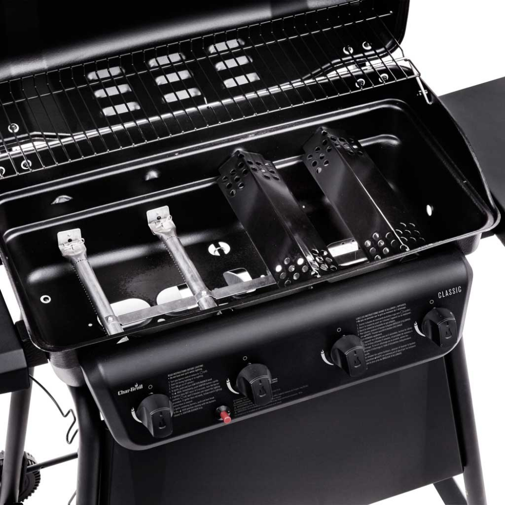 CHARBROIL GAS BBQ 4 BURNER W/SB