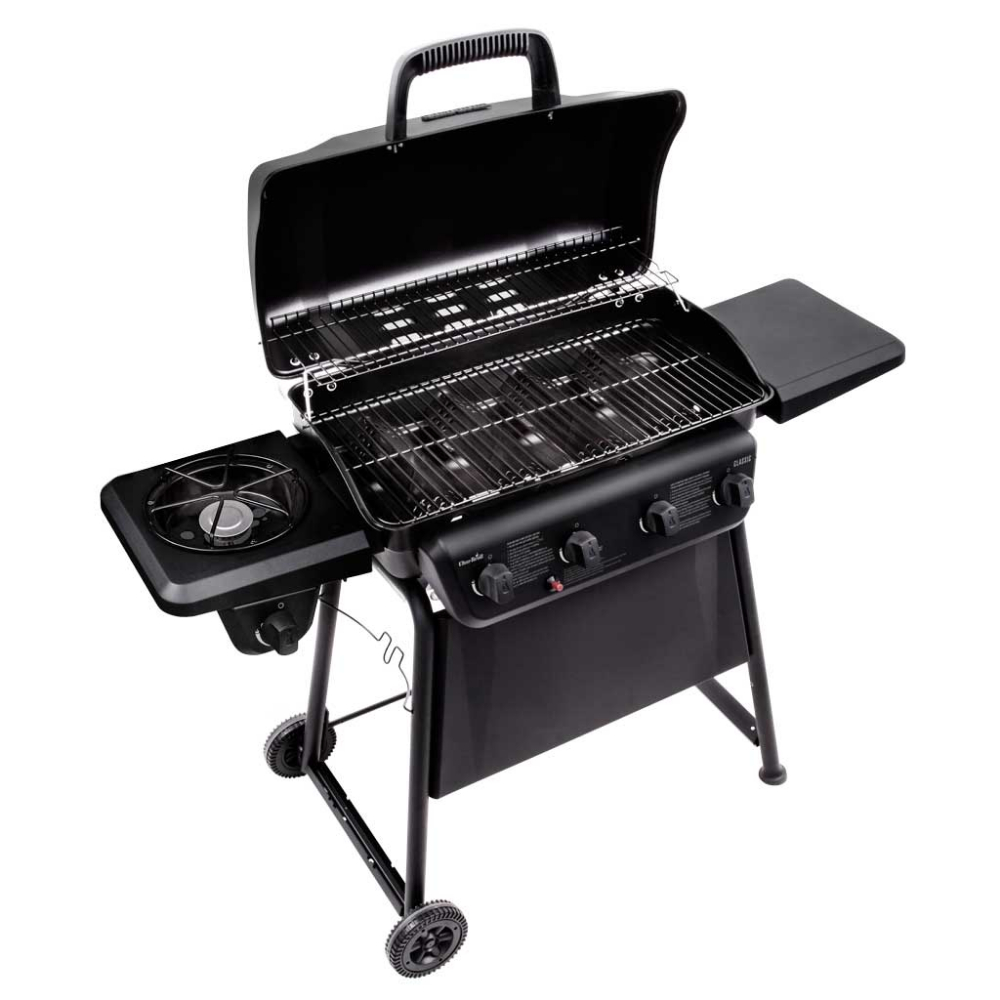 CHARBROIL GAS BBQ 4 BURNER W/SB
