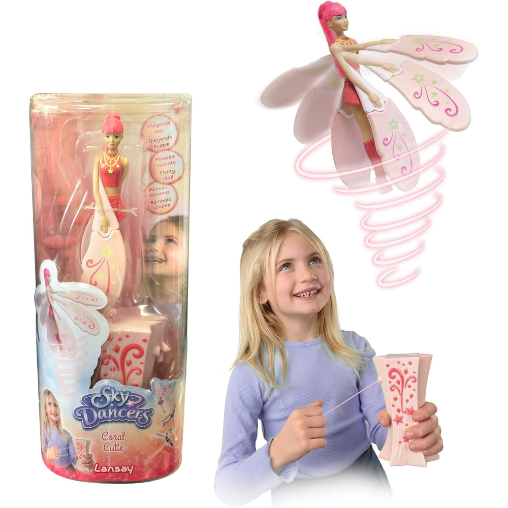 Sky Dancers Coral Cutie Flying Doll