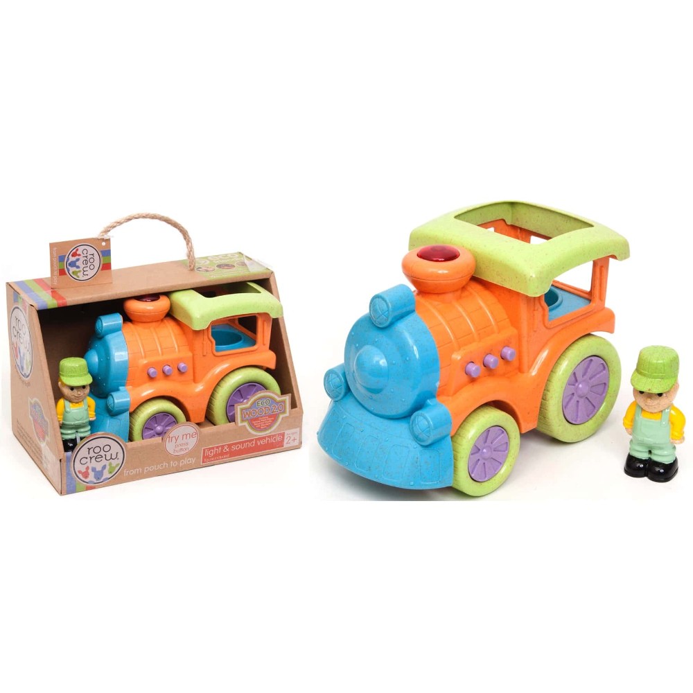 Boley Roo Crew Eco Wood  Light & Sound Vehicle Asstd