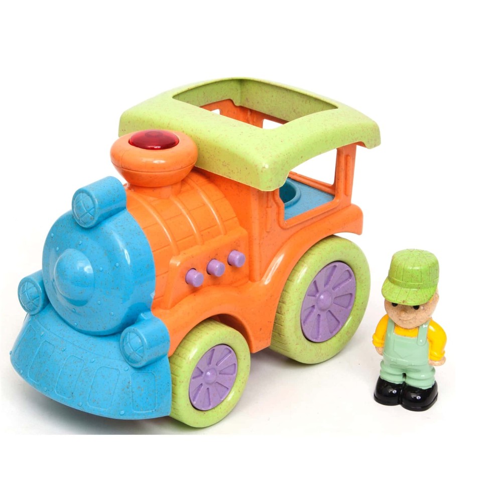 Boley Roo Crew Eco Wood  Light & Sound Vehicle Asstd