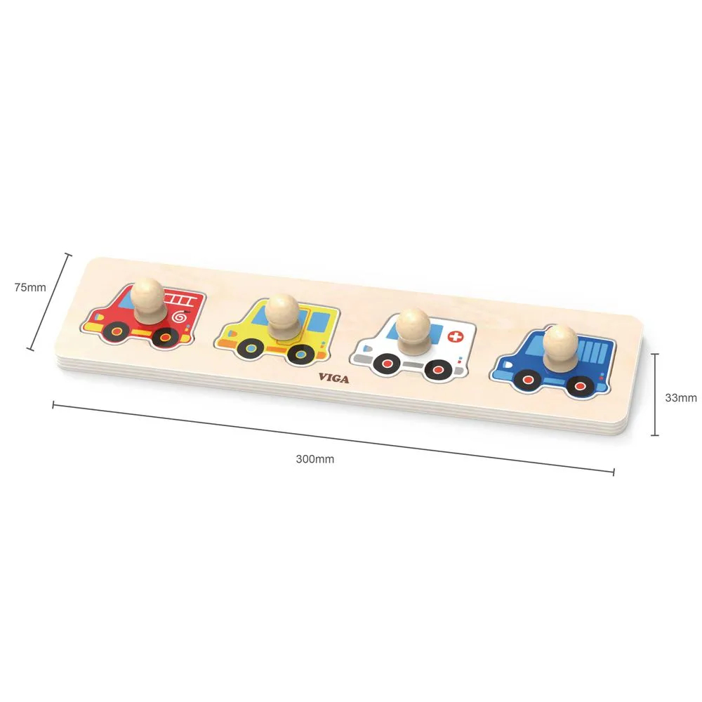 Viga Flat Puzzle Vehicles