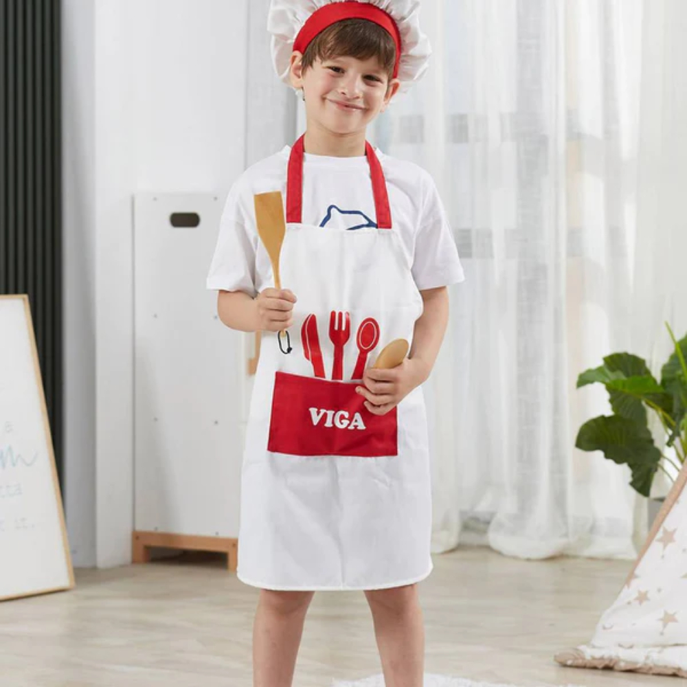 Viga Little Chef Uniform & Hat