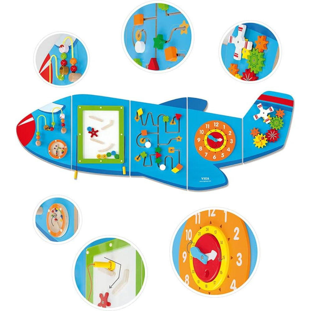 Viga Wall Toy Airplane