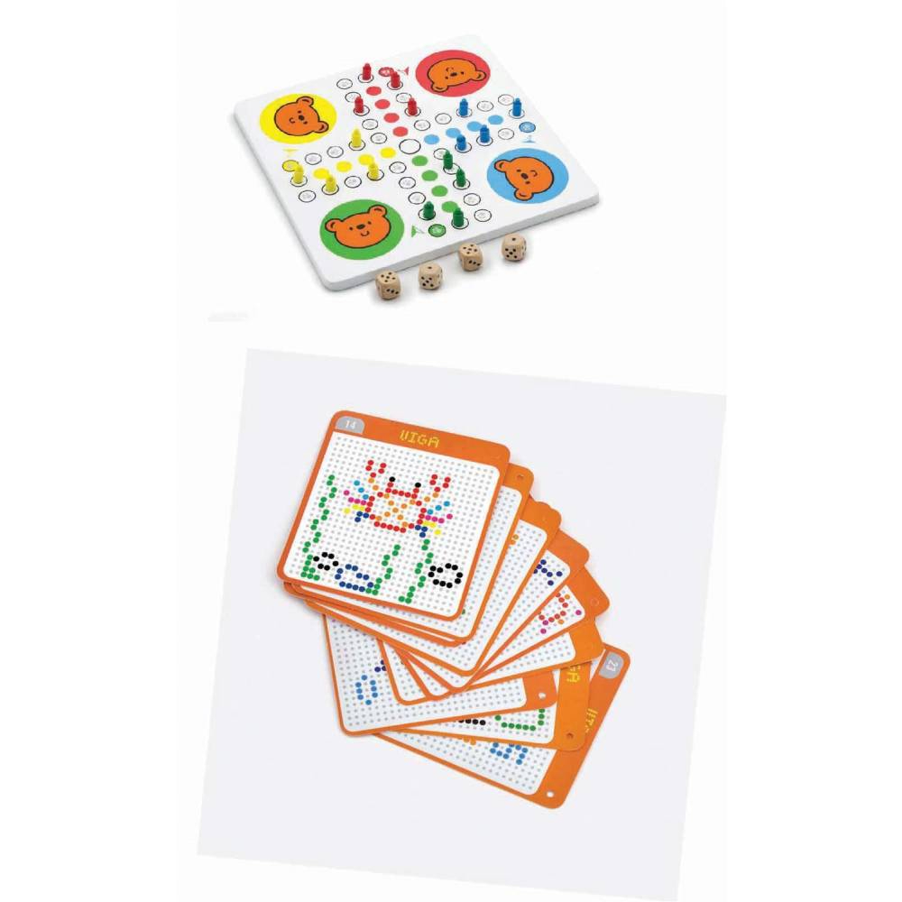 Viga Ludo & Wooden Beads