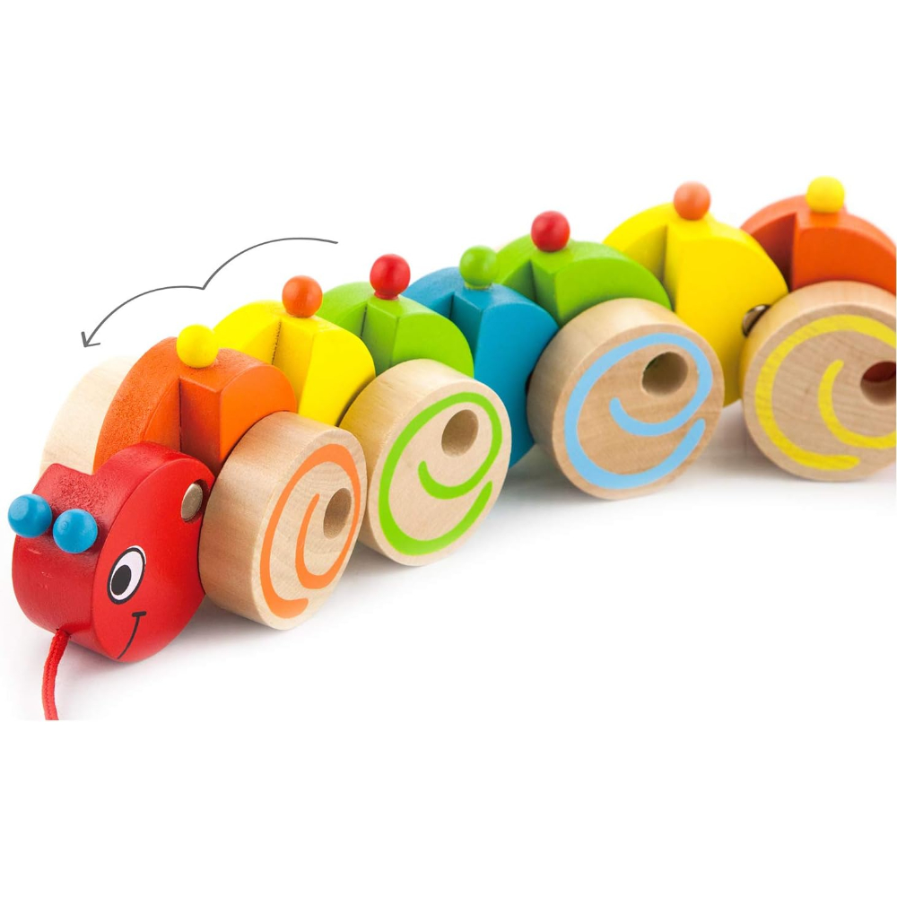 Viga Pull Along Caterpillar