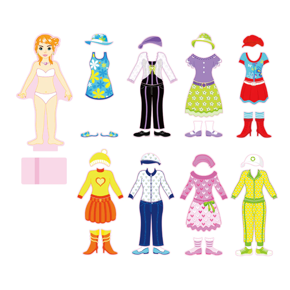 Viga Magnetic Dress Up Girl