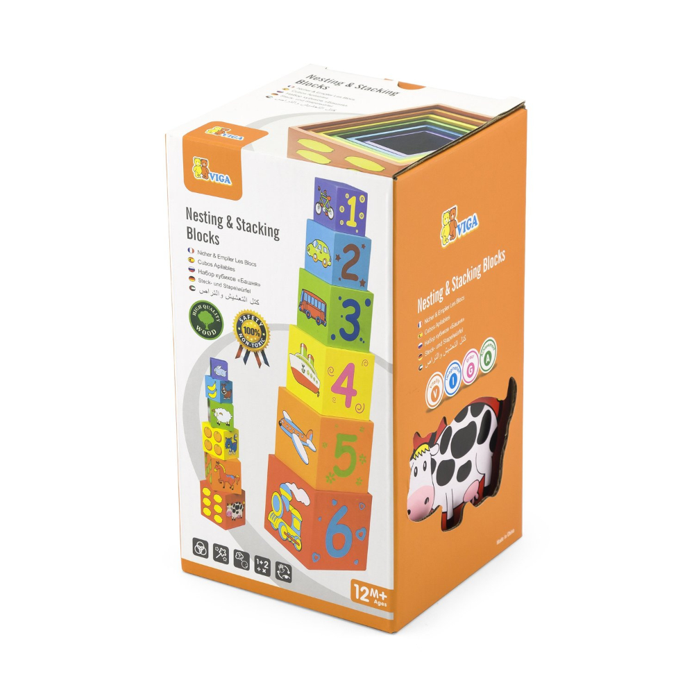 Viga Nesting & Stacking Block
