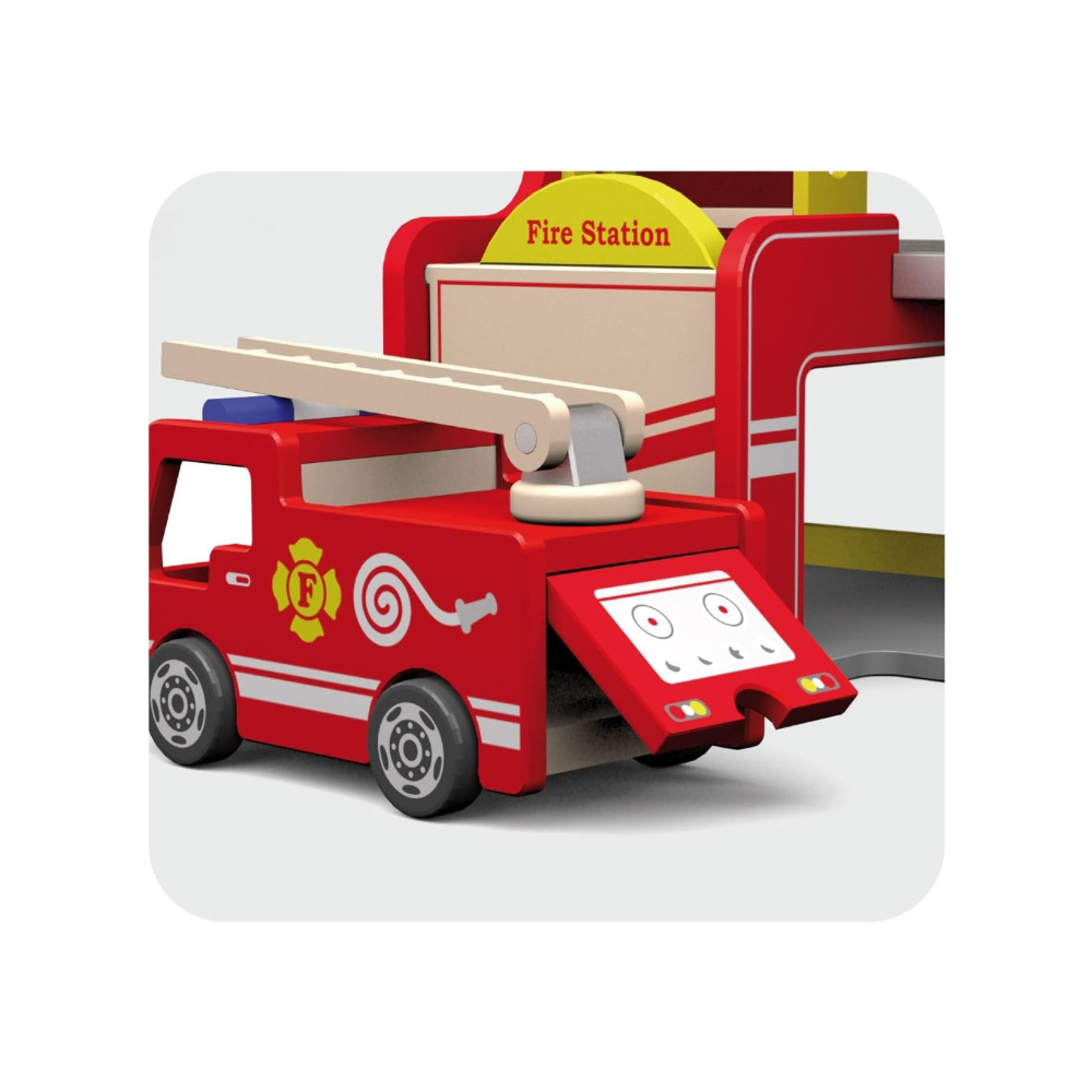 Viga Fire Station w/Accessories