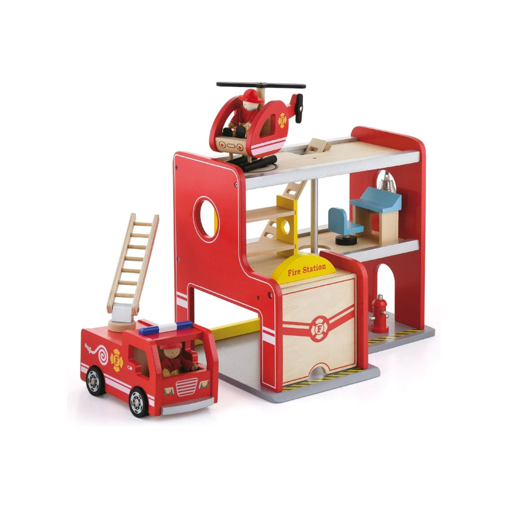 Viga Fire Station w/Accessories