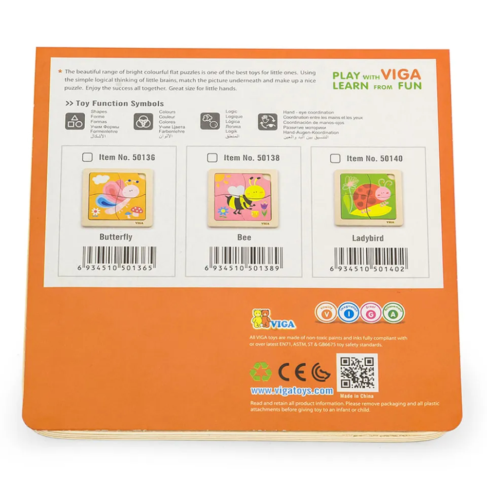 Viga Handy Flat Puzzle Bee