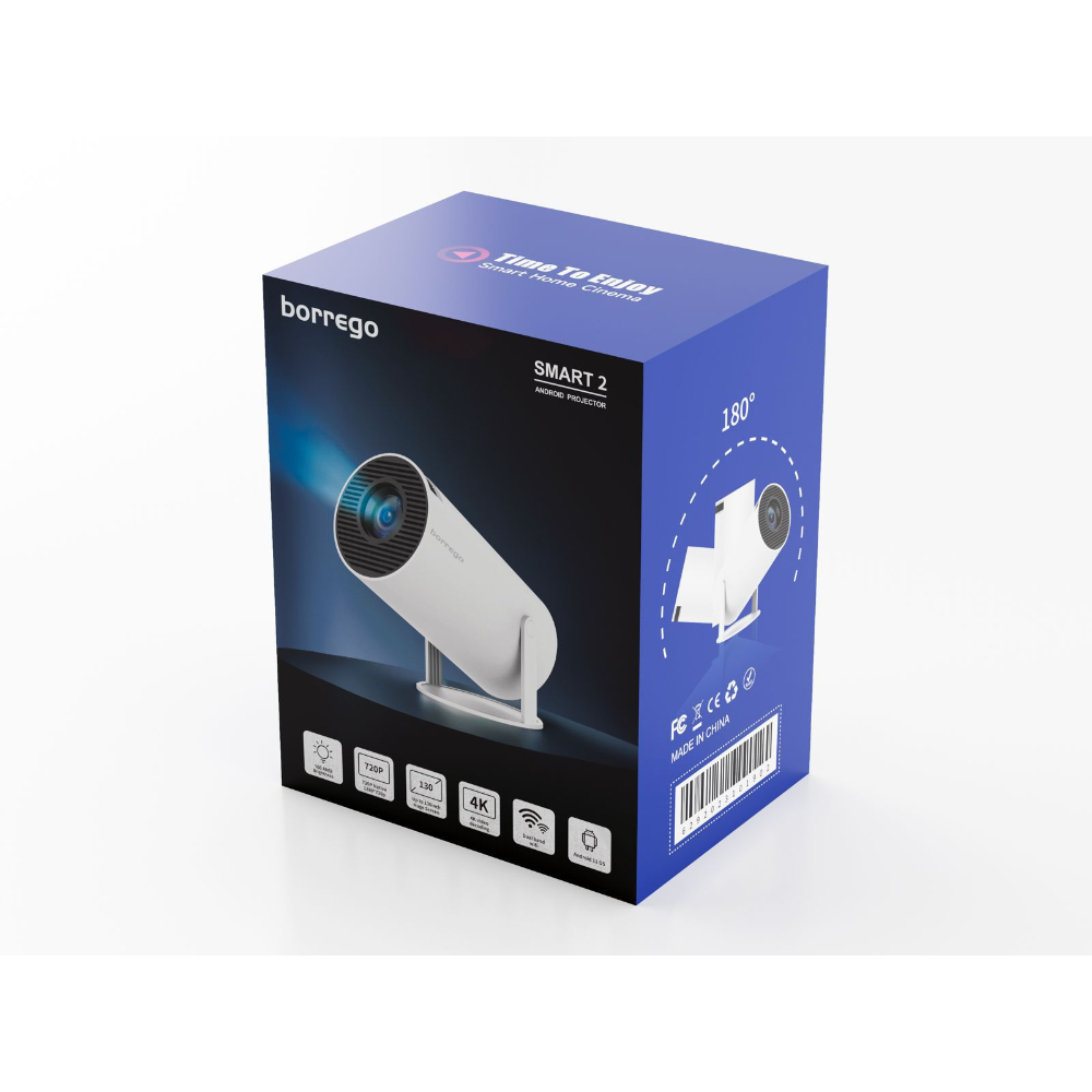 Borrego Smart2 Pro Wifi Projector