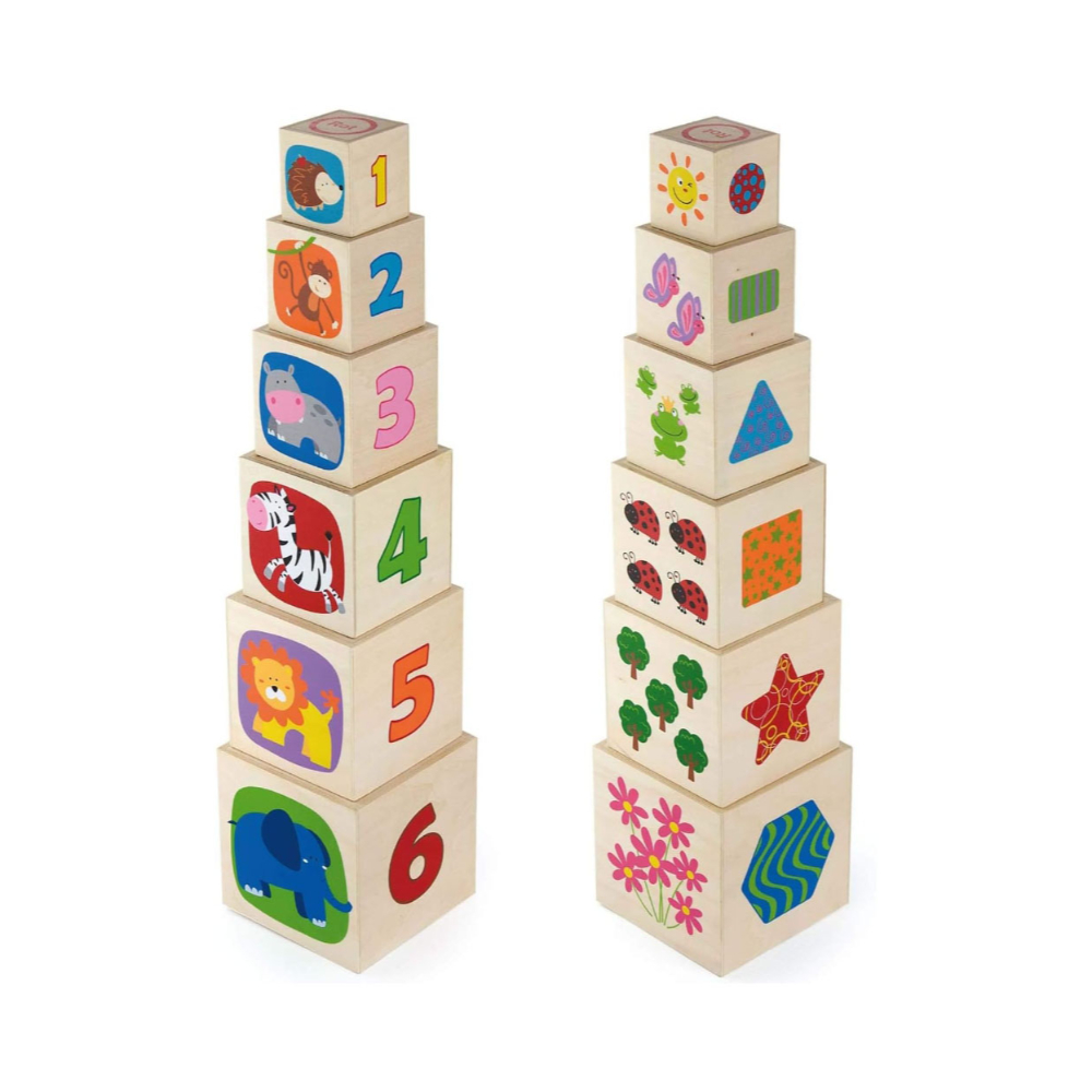 Viga Nesting + Stacking Block