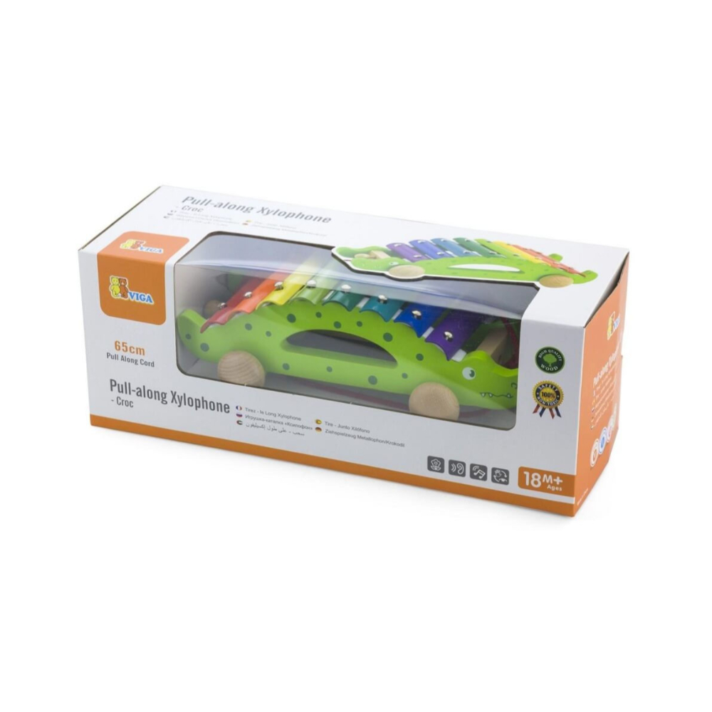 Viga Pull Along Xylophone Croc