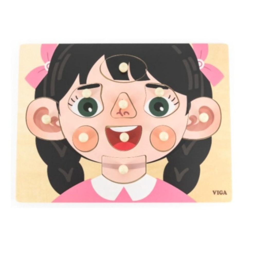 Viga Face Parts Puzzle