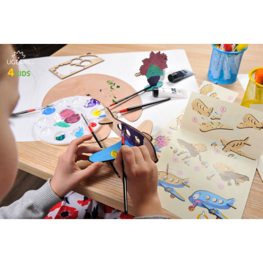 UGEARS Coloring Model UG20002 Airplane