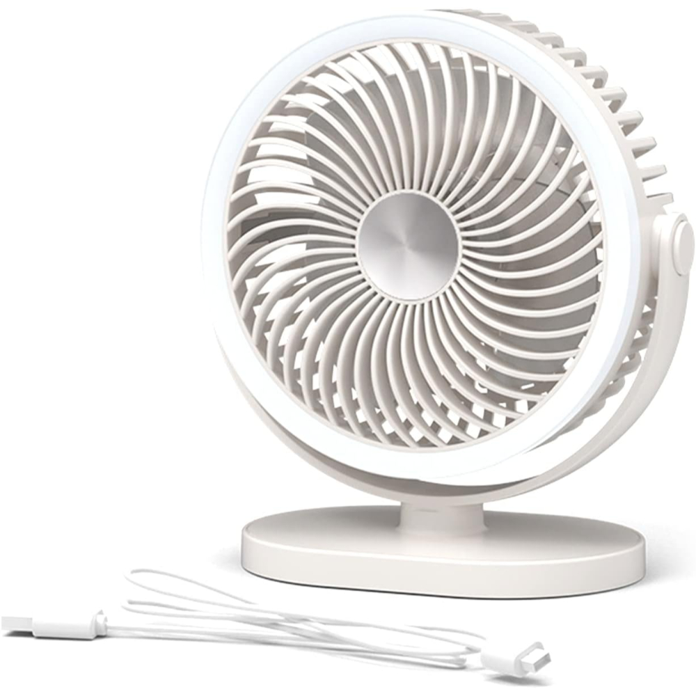 Adjustable USB Cooling Fan Light