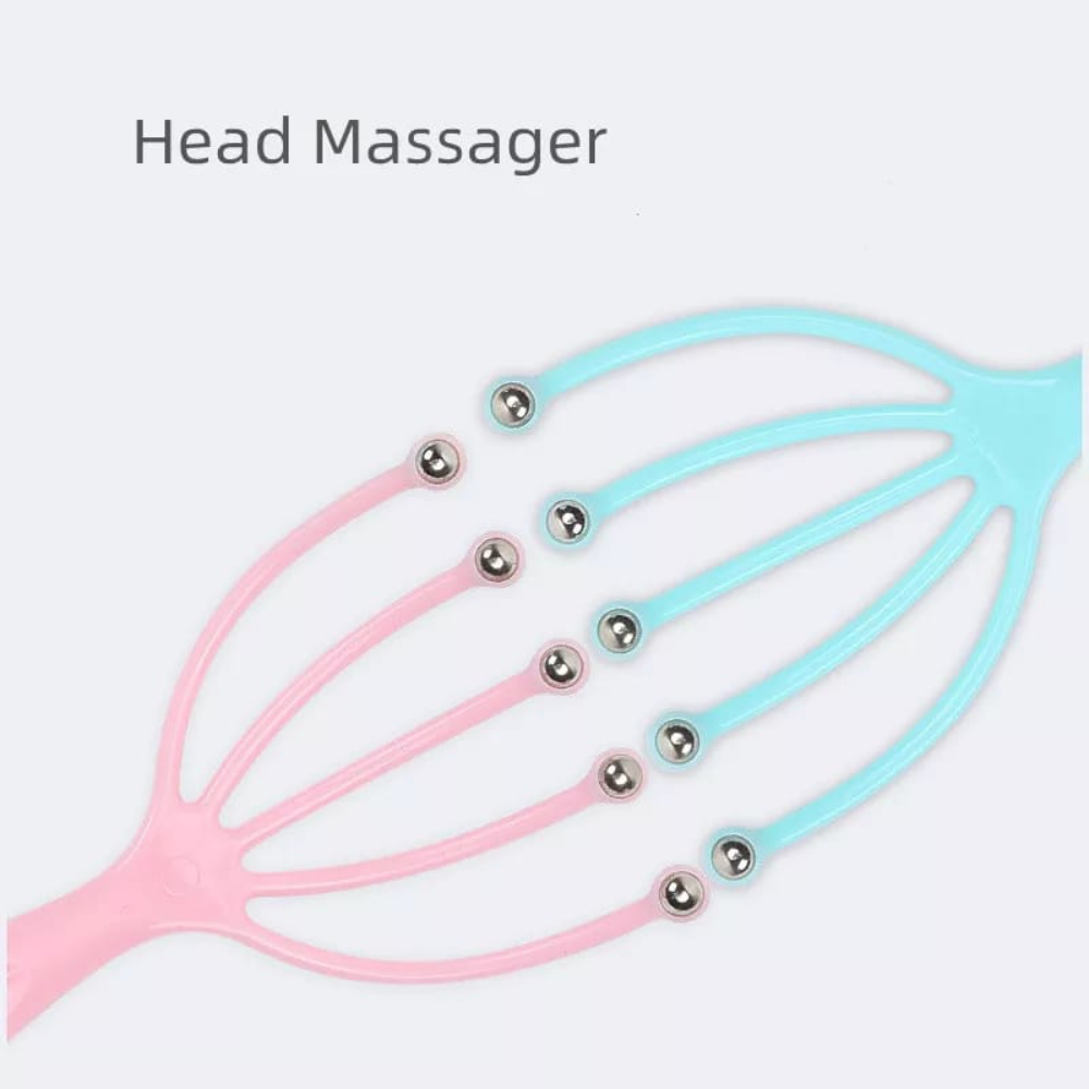 Manual Head Massage Roller
