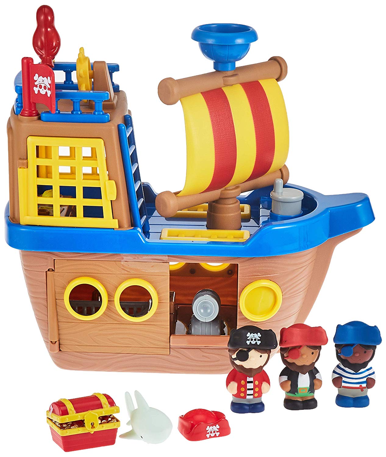Playgo Pirate Ship Adventure B/O - 9 Pcs