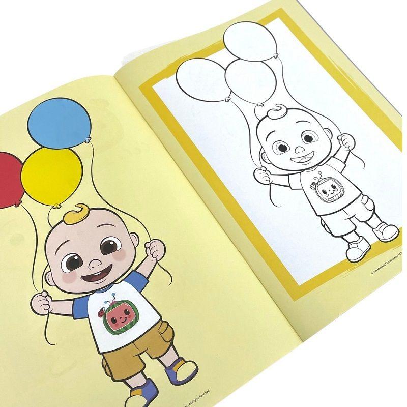 Alligator Cocomelon Copy Colour Book