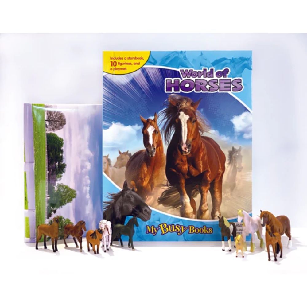 Phidal World Of Horses My Busy Books