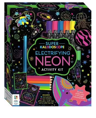 Hinkler Neon Colour & Activity Set