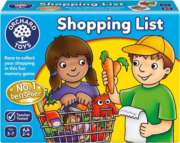 Learning Kitds - Shopping List Game