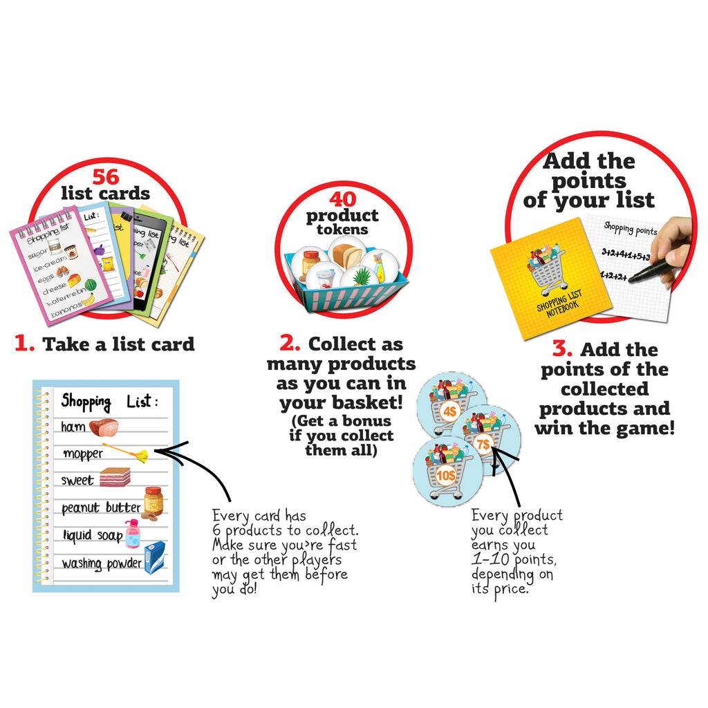 Learning Kitds - Shopping List Game