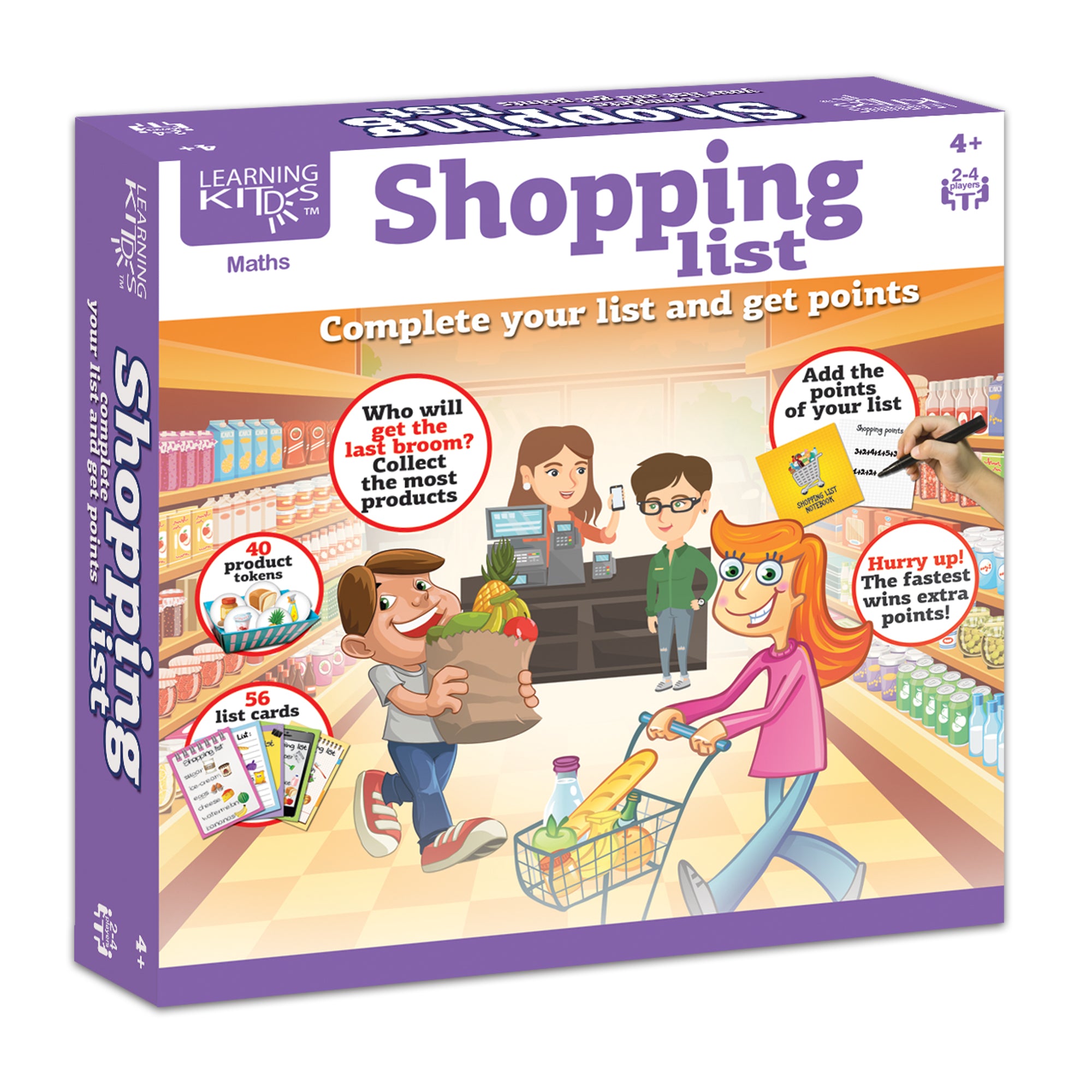 Learning Kitds - Shopping List Game