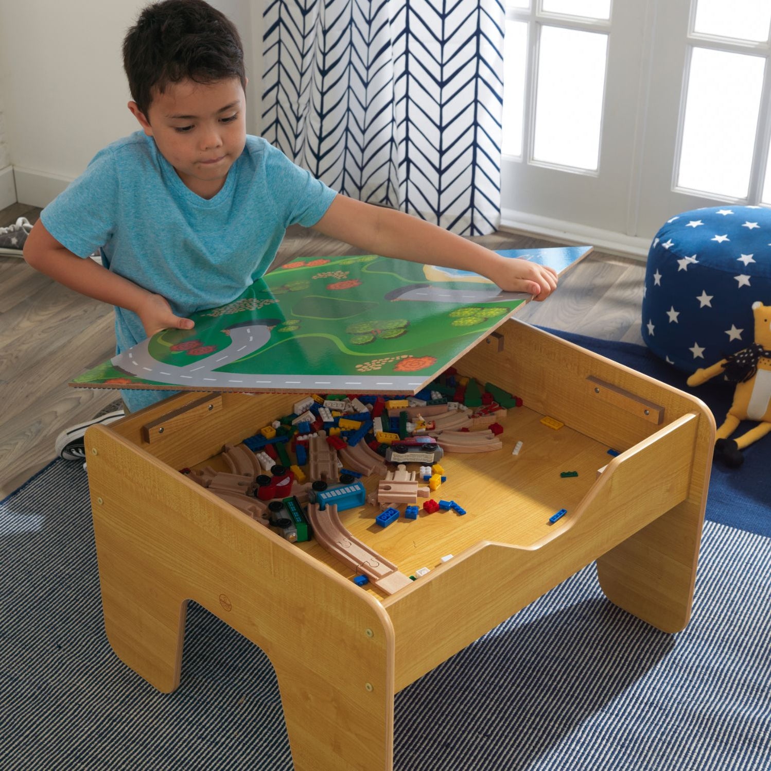 Kidkraft 2-In-1 Activity Table With Board