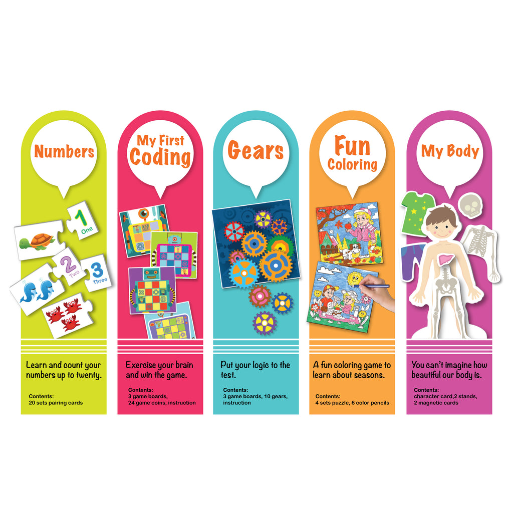Learning Kitds - Steam 5 In 1 Package