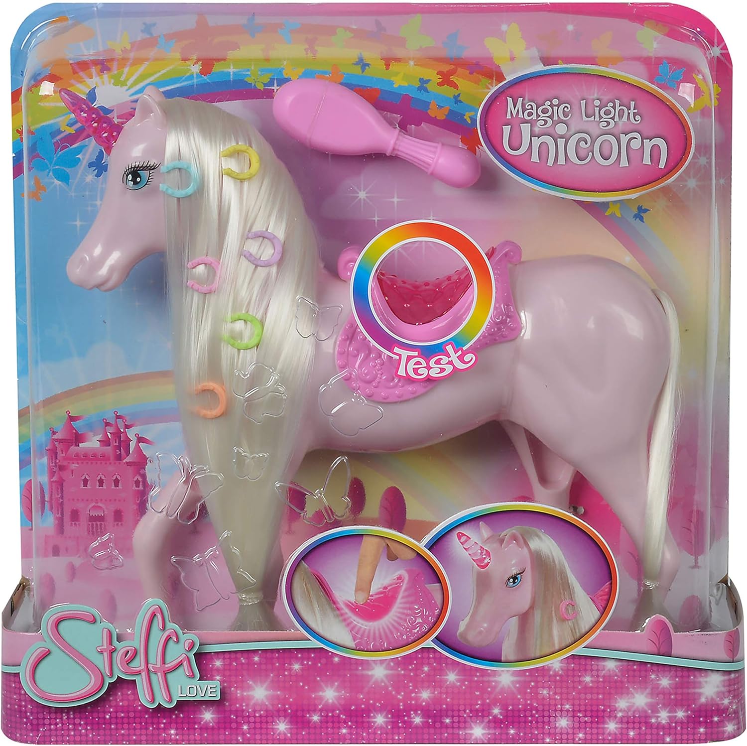 Simba Unicorn With Glitter Wings, 2-Ass.