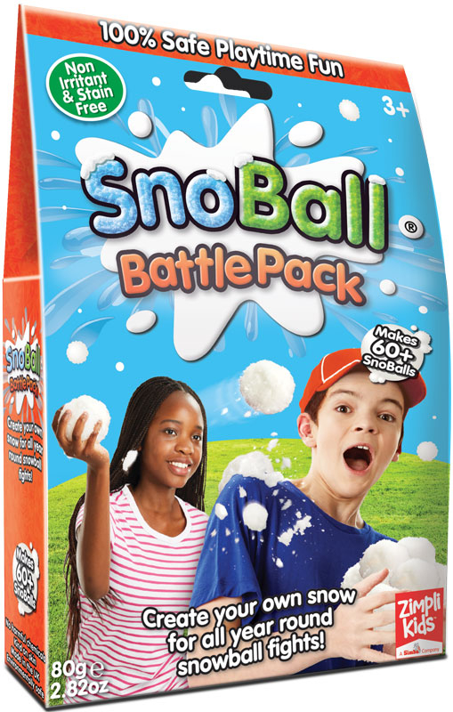Zimpli Kids Snoball Battle Pack 4 Use Pack - 80G