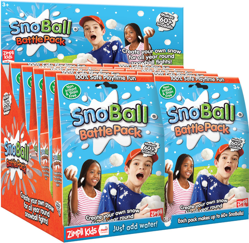 Zimpli Kids Snoball Battle Pack 4 Use Pack - 80G