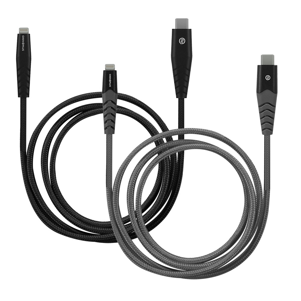 Grenoplus Usb C To Lightning (Mfi) 1.2M - Space Grey