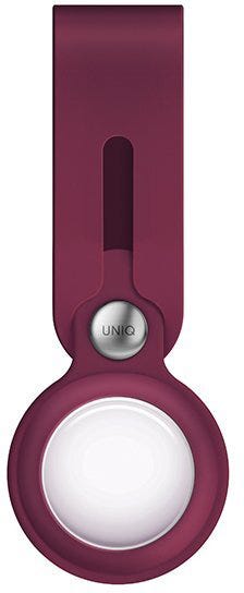 Uniq Vencer Silicon Airtag Loop Case Burgundy (Maroon)