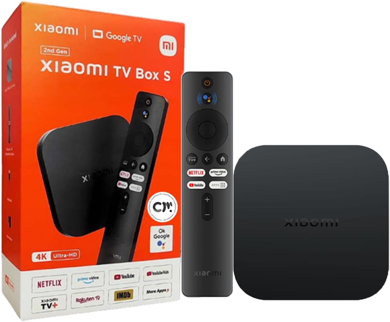 Xiaomi Tv Box S 2Gen 4K Uhd Uk