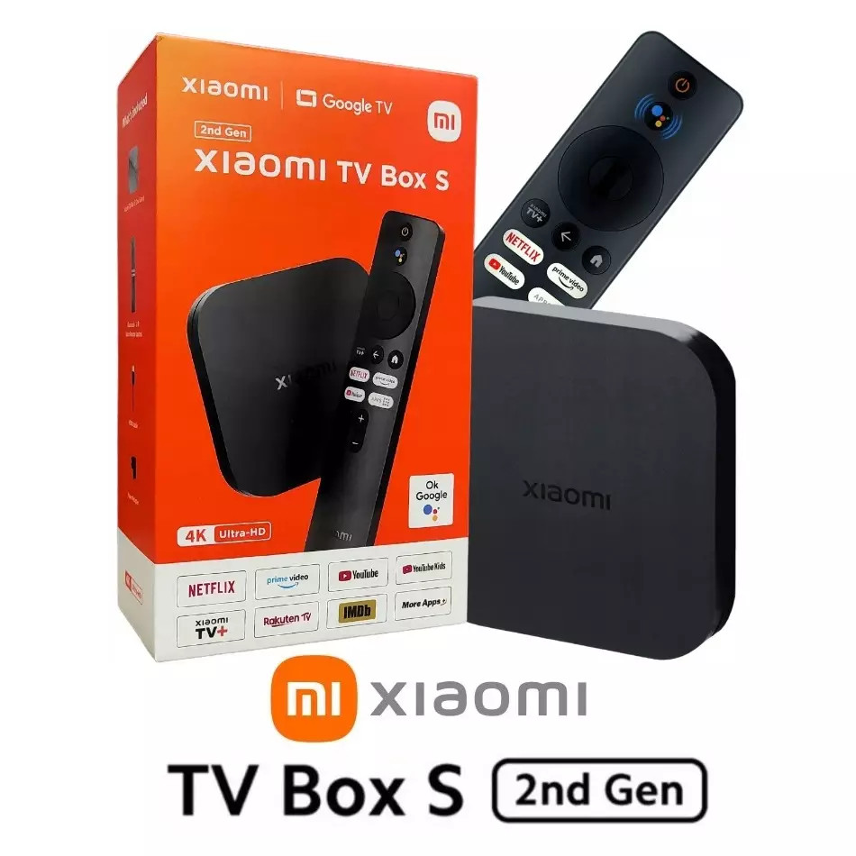 Xiaomi Tv Box S 2Gen 4K Uhd Uk