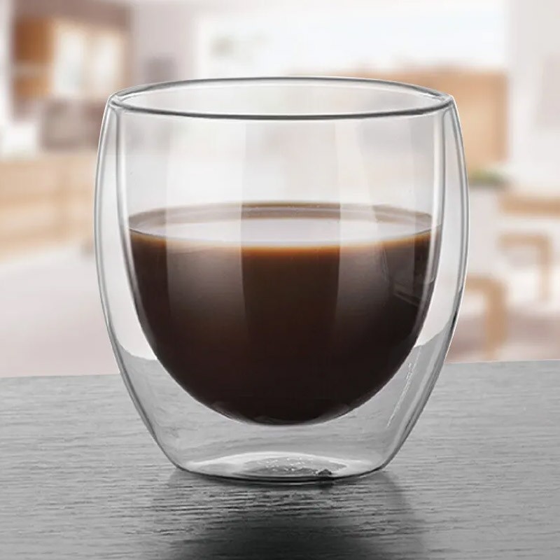 Royalford Brs 2Pc Double Wall Cup Set 150Ml1X24