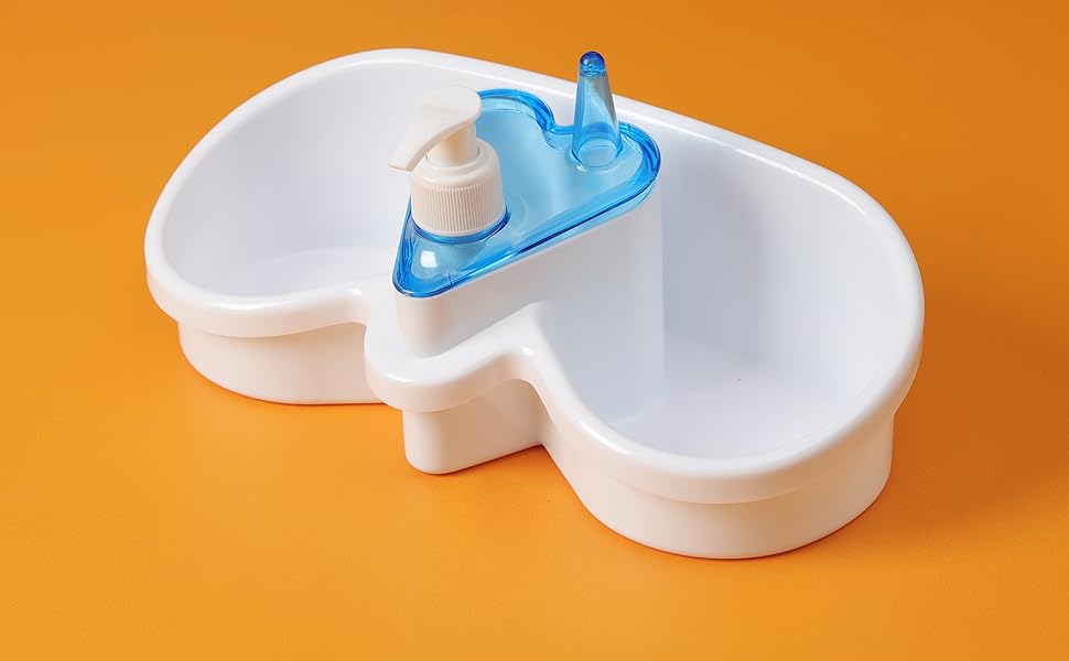 Royalford 2In 1 Sink Organizer(Soap Dispenser)1X72