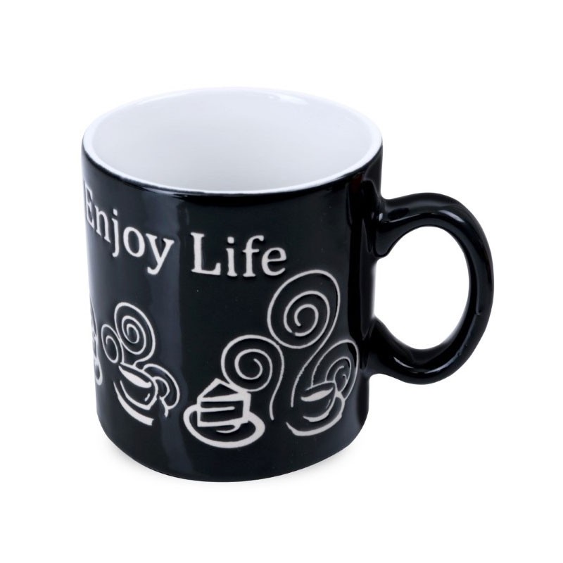 Royalford 9 Oz Mug (Stone Ware)/Mix Color1X48