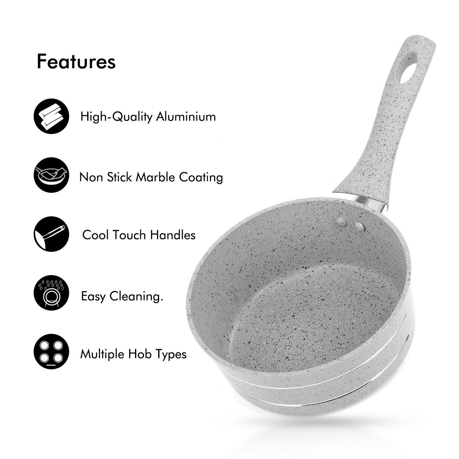 Royalford 18Cm Granite Smart Saucepan/Gray1X12