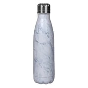 Royalford 500Ml Ss Marble Vacuum Bottle/White 1X24