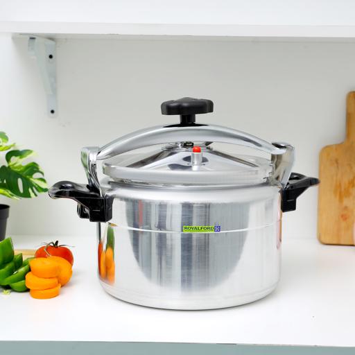 Royalford 5.0L Alu.Pressure Cooker (4In1 Combo)1X8