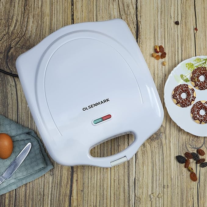 Olsenmark 12Pc Donut Makr/Nscotgplt/Coltch1400W1X4