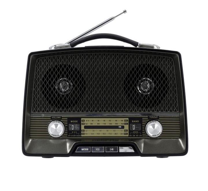 Geepas Rech Port Spkr/Usb/Fm/Bt/Mic/Rmt/Tws 1X1