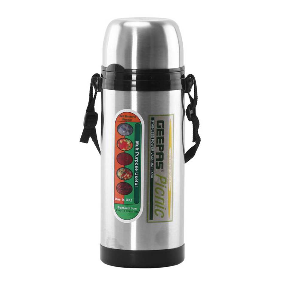 Geepas 0.8L St/ Steel Inner Vacuum Flask 1X16