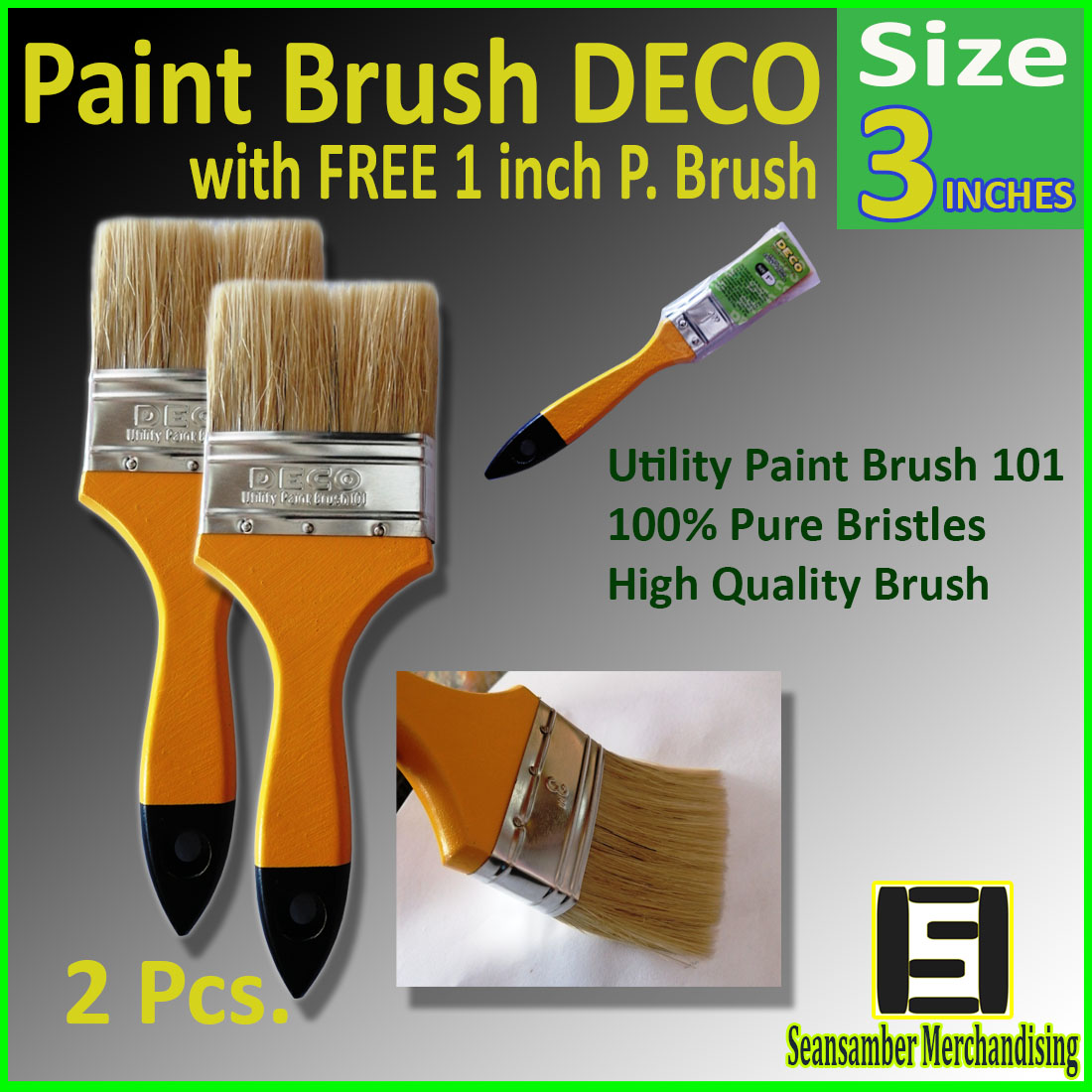 Geepas Paint Brush - 3